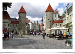 The old town main gate.